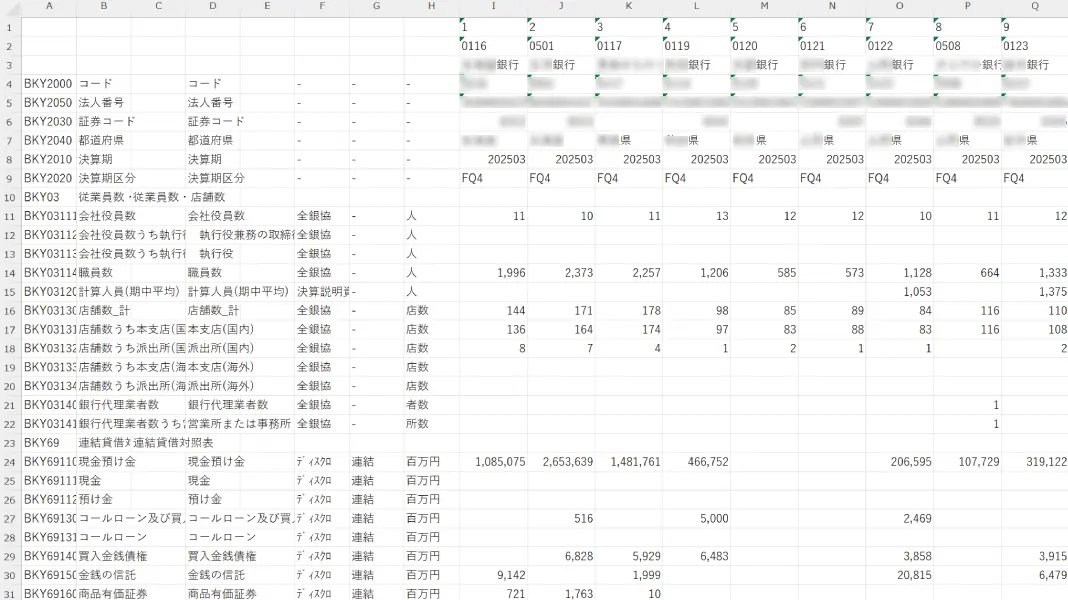 QUICK Finer Compass データ収集の手間や手入力が不要に、必要な開示データをまとめて提供