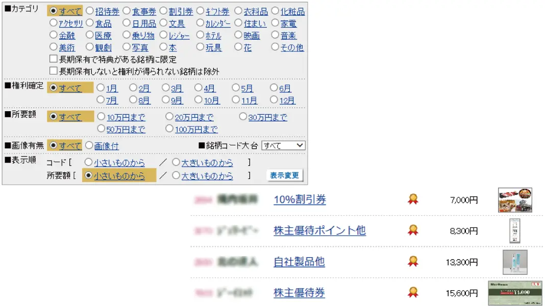 QUICKリサーチネット 独自取材による最新の株主優待情報