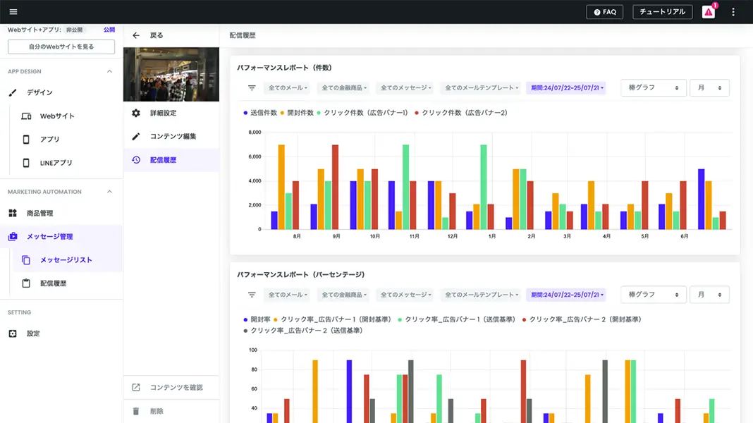 QUICKシン・アラートサービス メッセージ効果を測定、PDCAサイクルで施策を改善