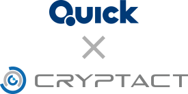 株式会社QUICKと株式会社クリプタクトによる共同開発
