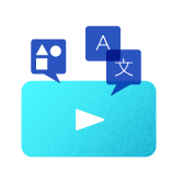 多言語対応動画メッセージ